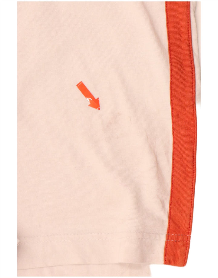 PUMA T-Shirt Graphique Top XS Homme Blanc Colorblock