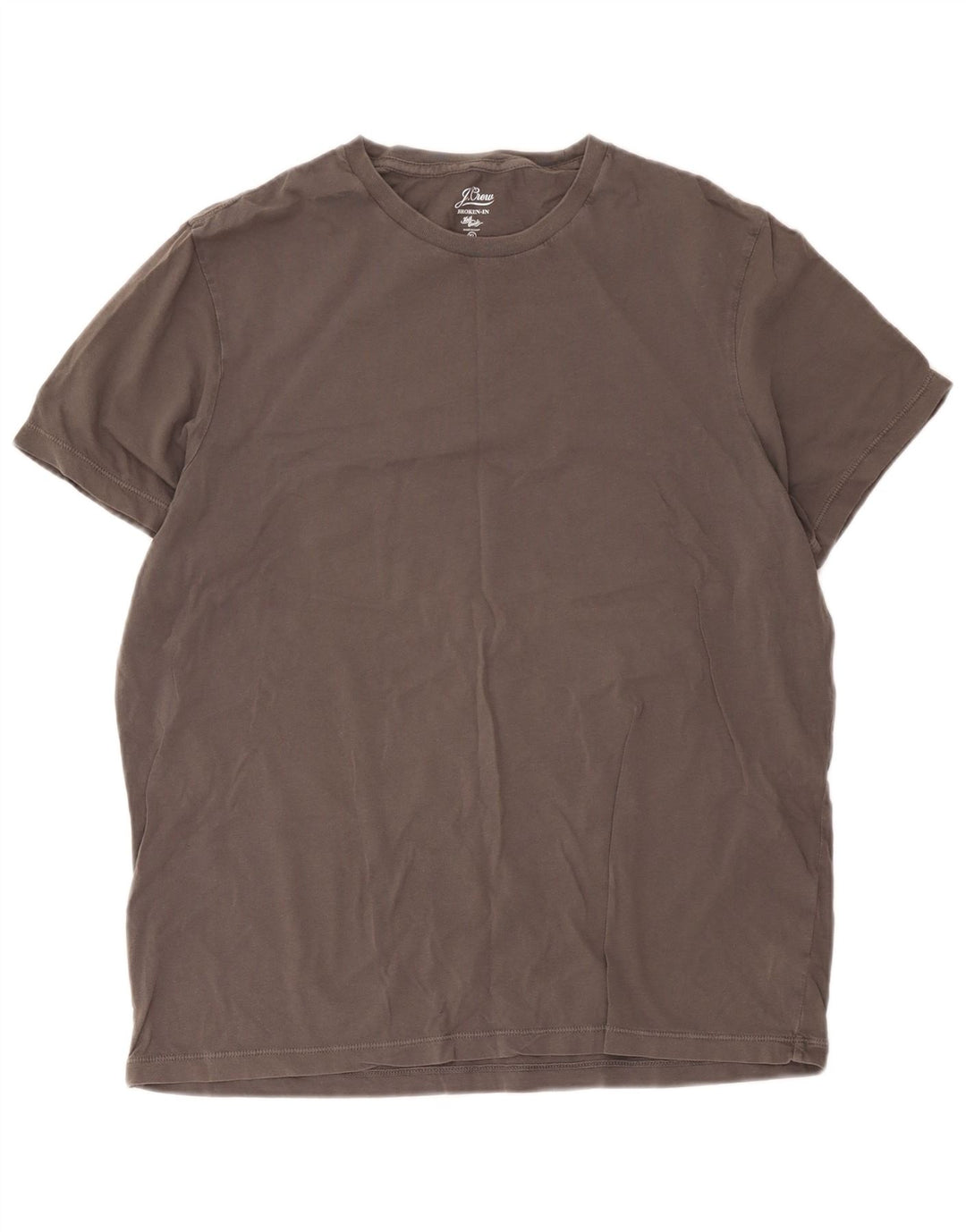J. Crew Homme Broken In T-Shirt Top XL Gris Coton