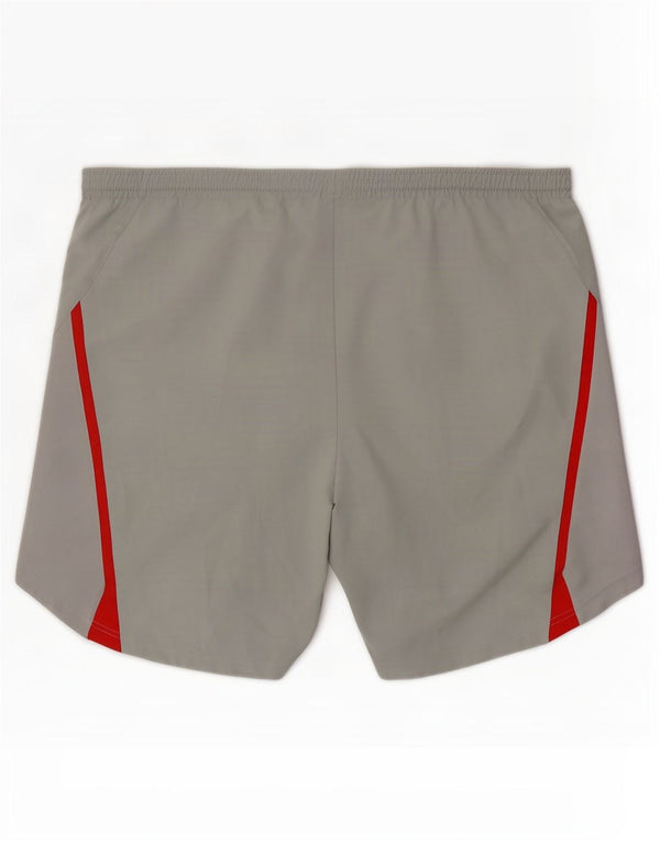 Puma Mens VfB Stuttgart Sport Shorts Large Grey Colourblock