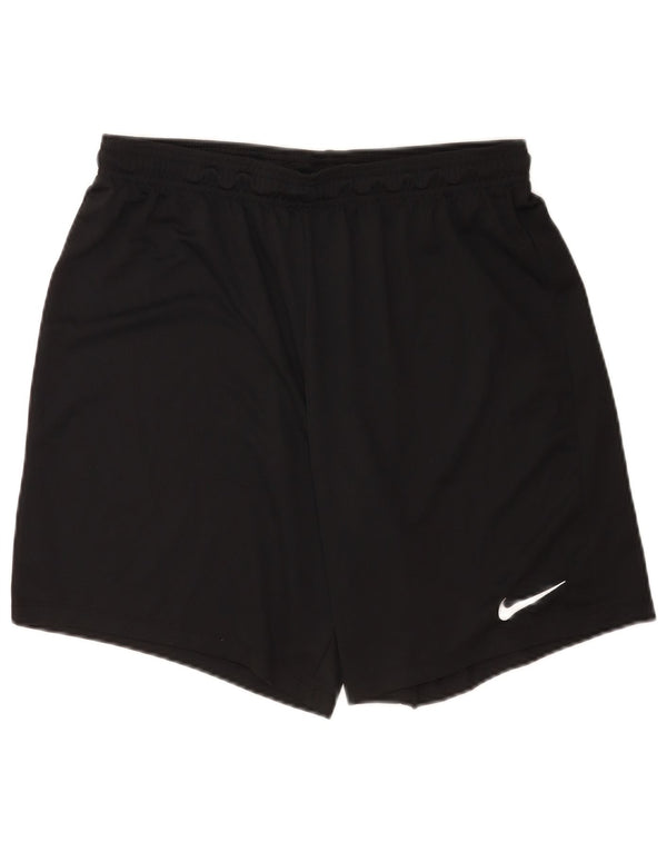 Nike Short de sport Dri Fit pour homme 2XL Noir Polyester