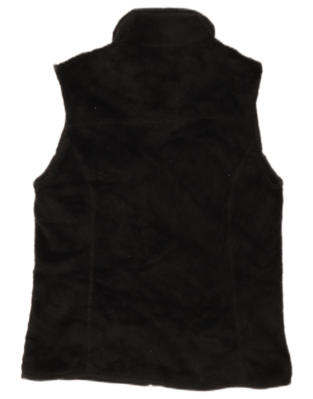 Patagonia Femmes Polaire Gilet UK 12 Moyen Noir Polyester