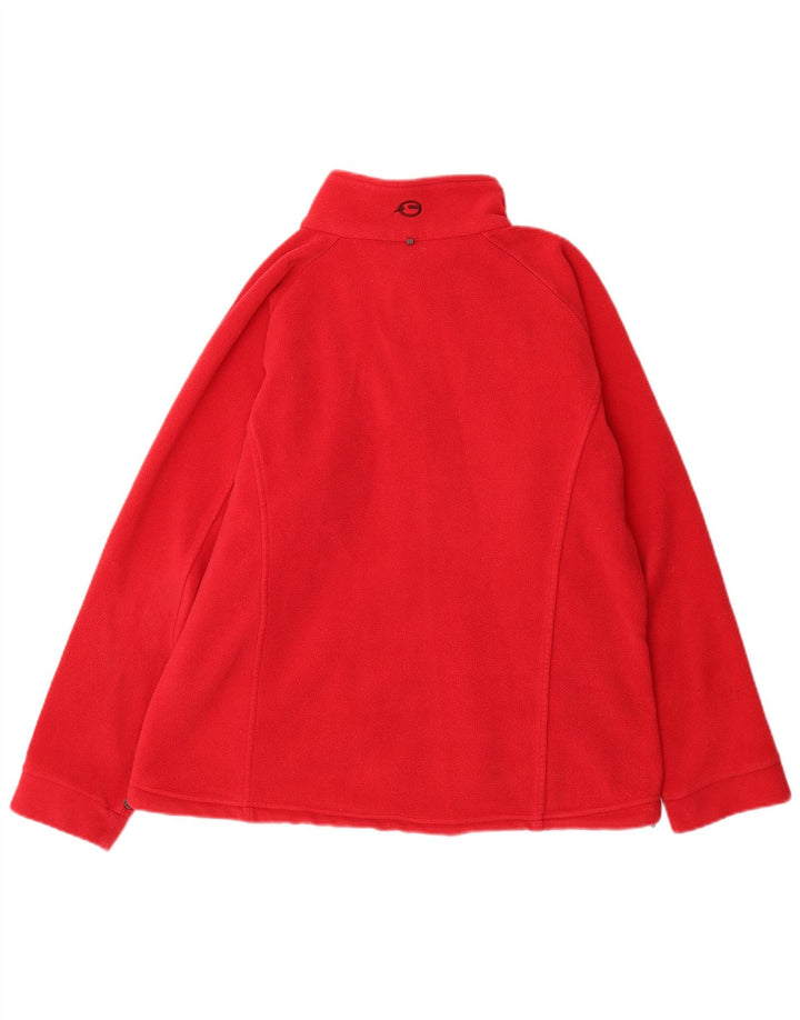 SPRAYWAY Veste Polaire Femme UK 14 Large Rouge Polyester