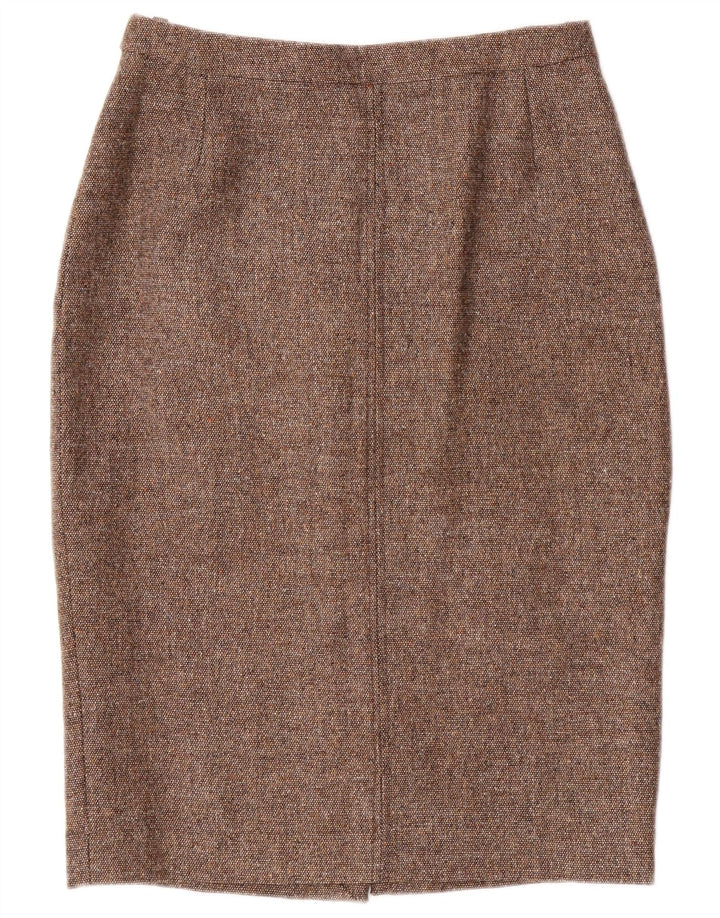 JOULES Jupe crayon femme UK 12 Medium W28 Laine marron