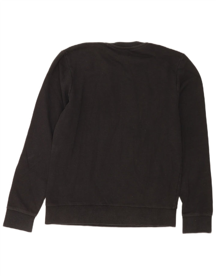 Jack & Jones Sweat-Shirt Graphique Homme Petit Noir Coton