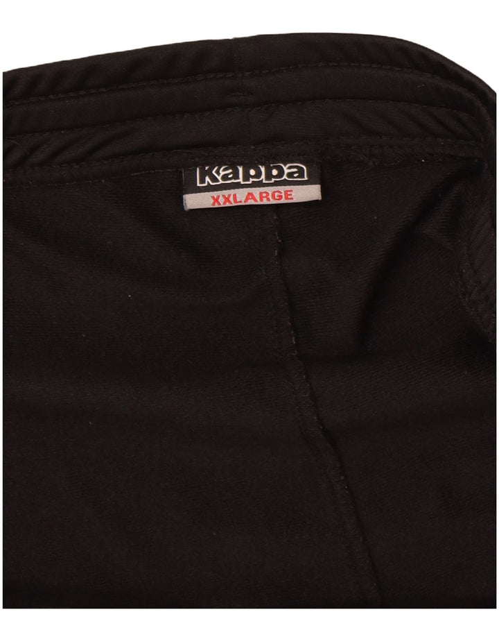 KAPPA Pantalon de Survêtement Homme Joggers 2XL Noir Polyester