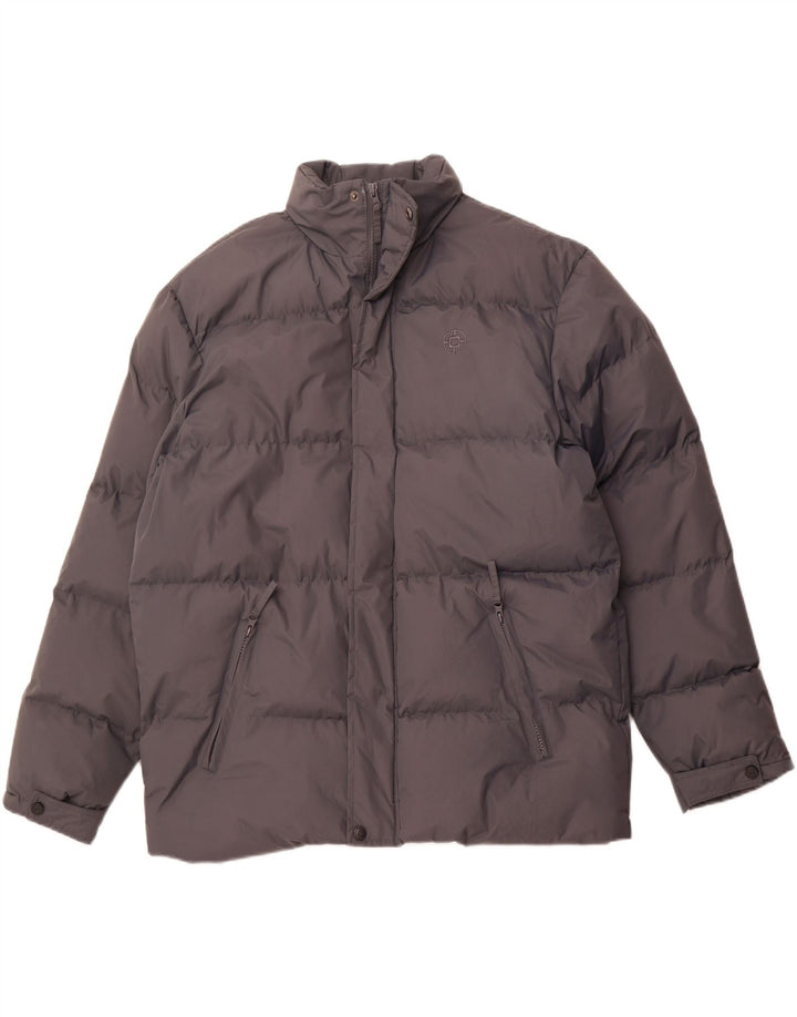 COAST GUARD Veste matelassée pour homme UK 40 Large Gris Polyester