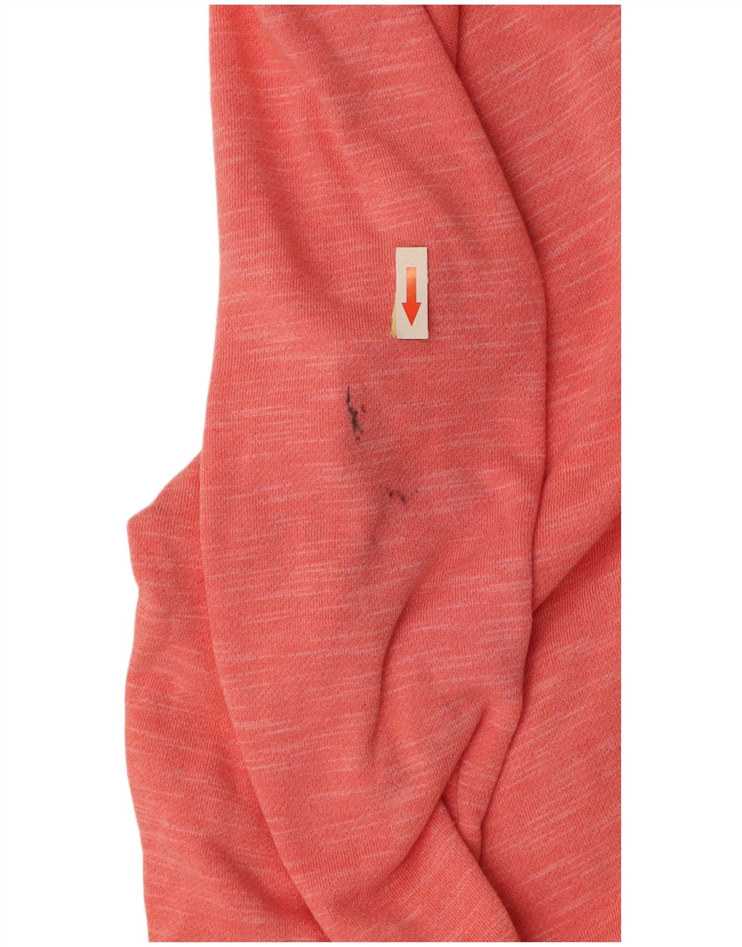 BILLABONG Pull à capuche zippé surdimensionné pour femme UK 16 Grand Rose Moucheté