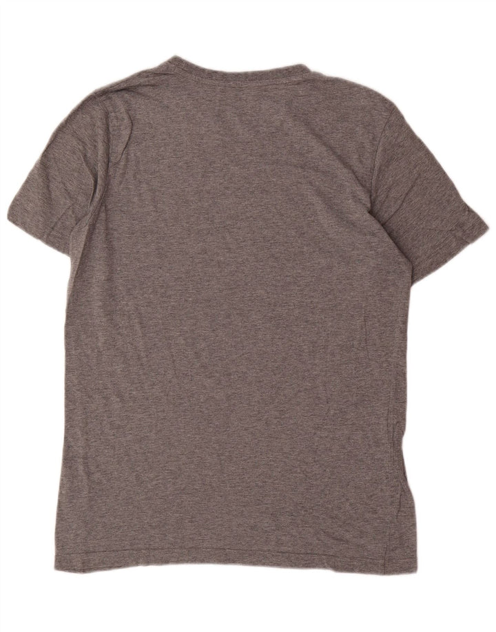 PUMA T-Shirt Graphique Homme Petit Gris Coton