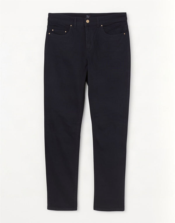 Trussardi Femme Jean Slim W31 L30 Bleu Marine Coton