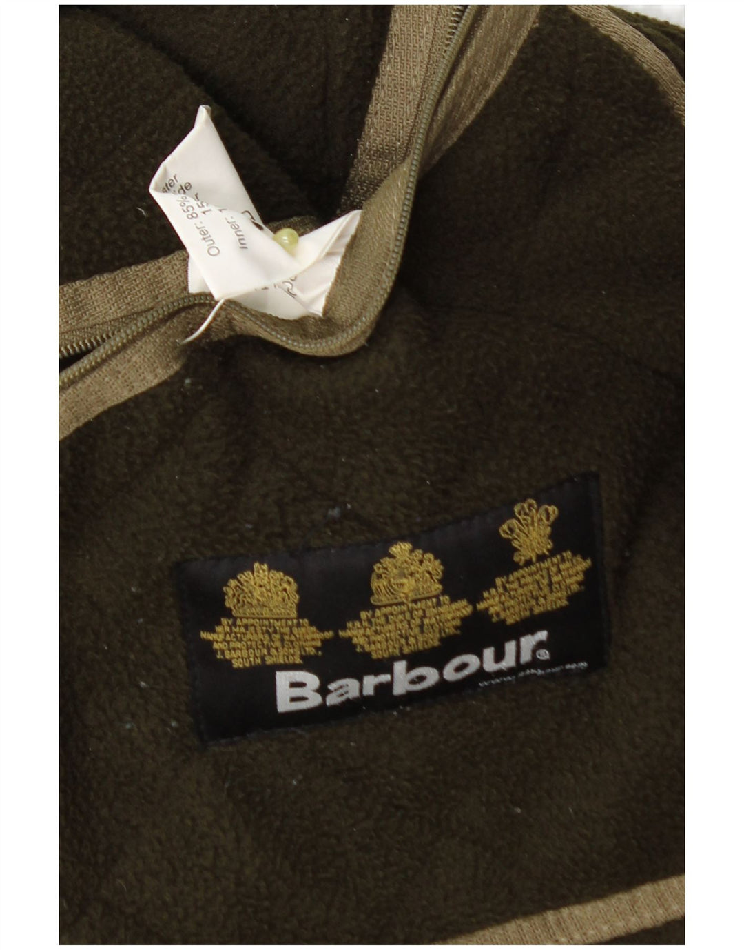 Barbour Veste matelassée pour homme UK 42 XL Beige Polyester