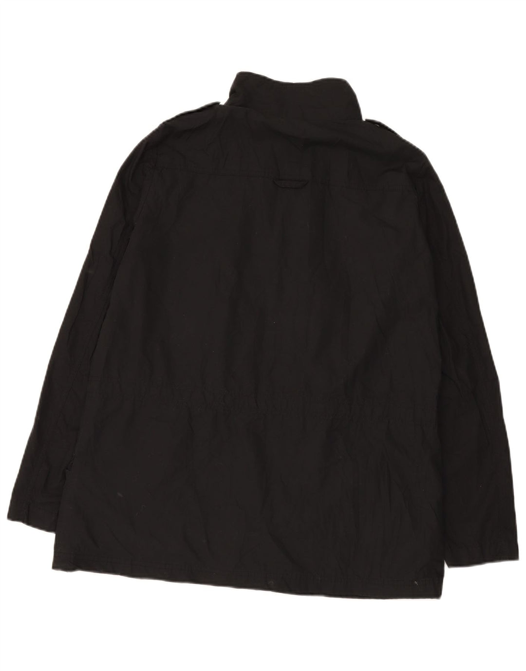 Zara Veste militaire pour femme UK 16 Large Noir