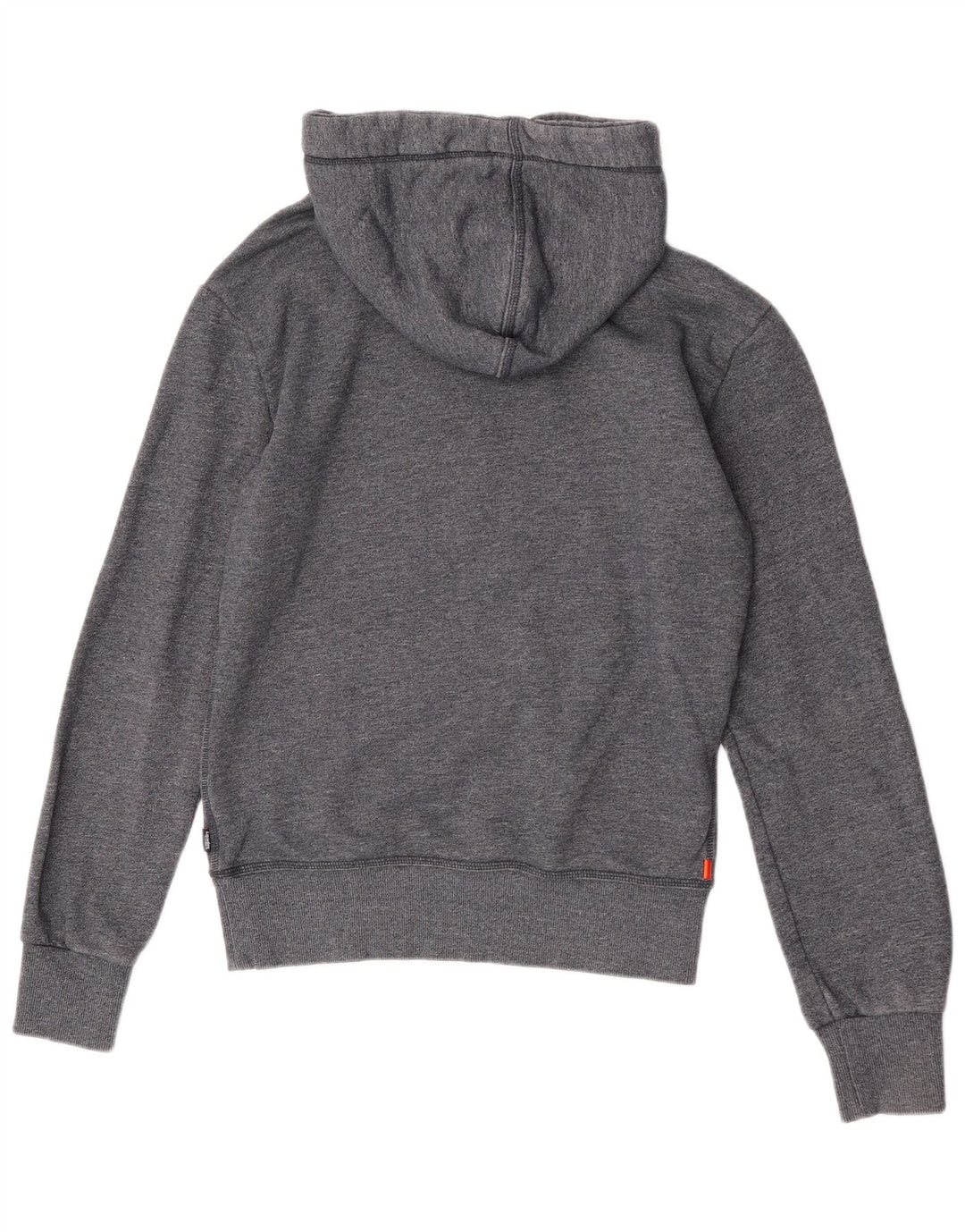 Superdry Pull à capuche graphique pour homme en coton gris petit