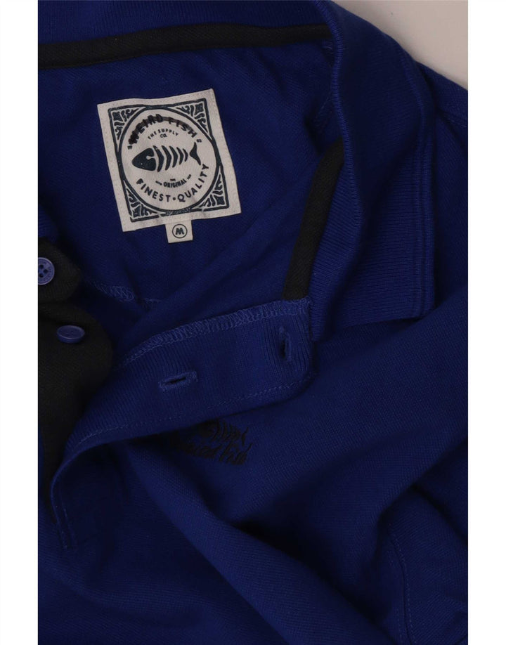 Weird Fish Polo Homme Bleu Moyen