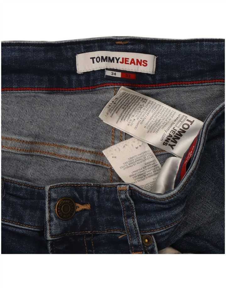 TOMMY HILFIGER Jean Slim Homme W34 L32 Bleu Coton
