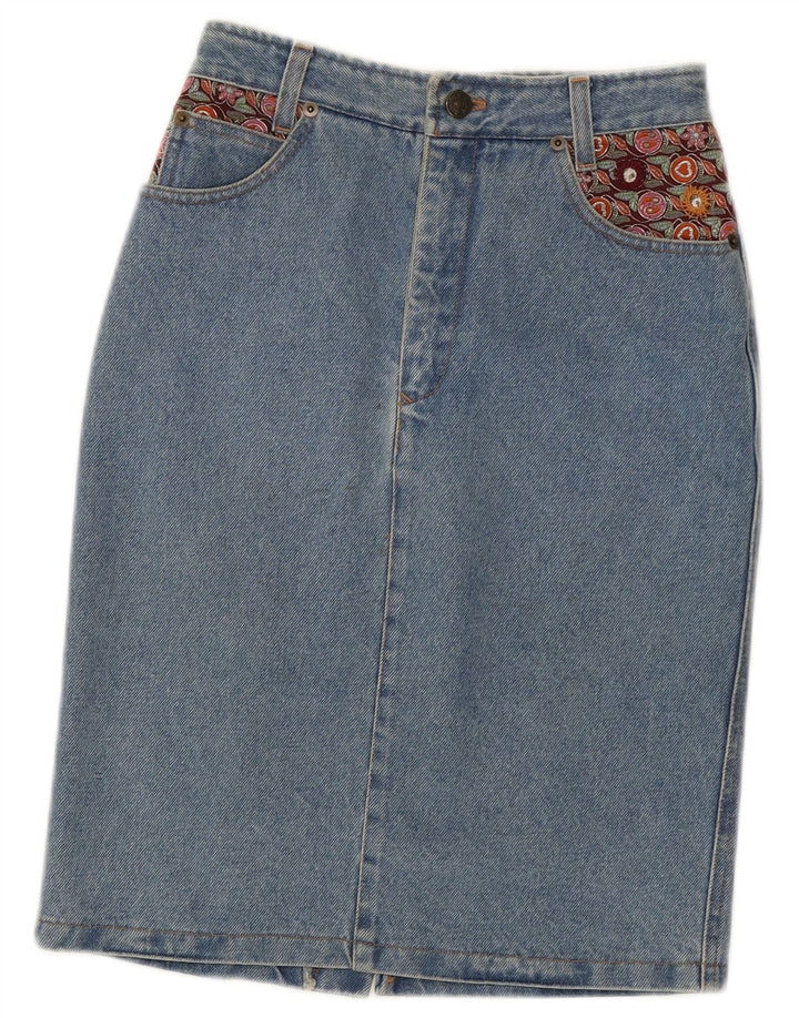 Swinger Jupe en Jean Femme IT 41 Medium W27 Bleu Coton