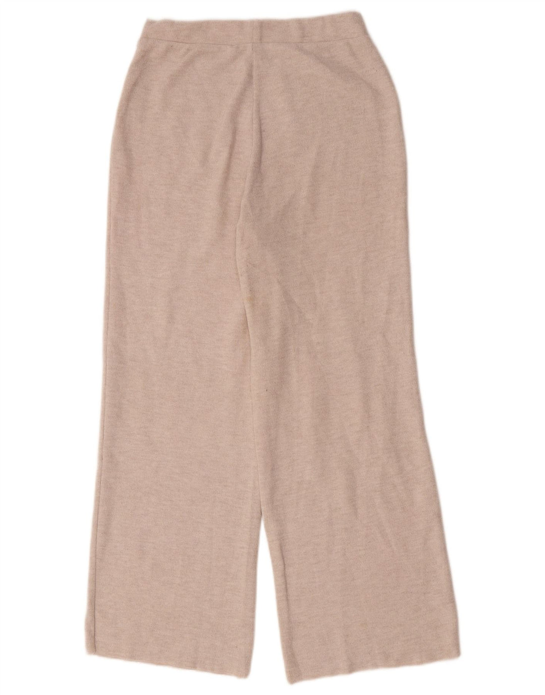 Pantalon de survêtement Zara Femme UK 12 Polyester Beige Moyen