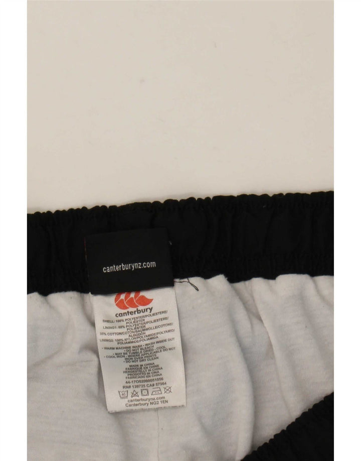 Canterbury Pantalon Coupe-Vent Graphique Homme 2XL Noir Polyester