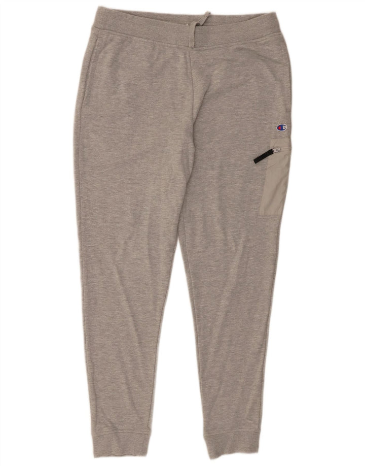 Champion Pantalon de Survêtement Cargo Homme Gris Moyen Coton Moucheté