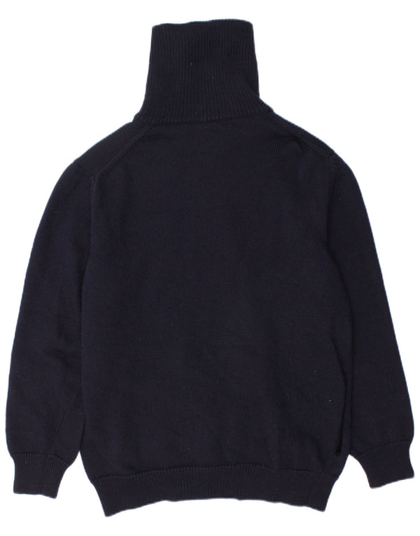 Ermenegildo Zegna Pull Cardigan Homme UK 38 Bleu Marine Moyen Laine Vierge