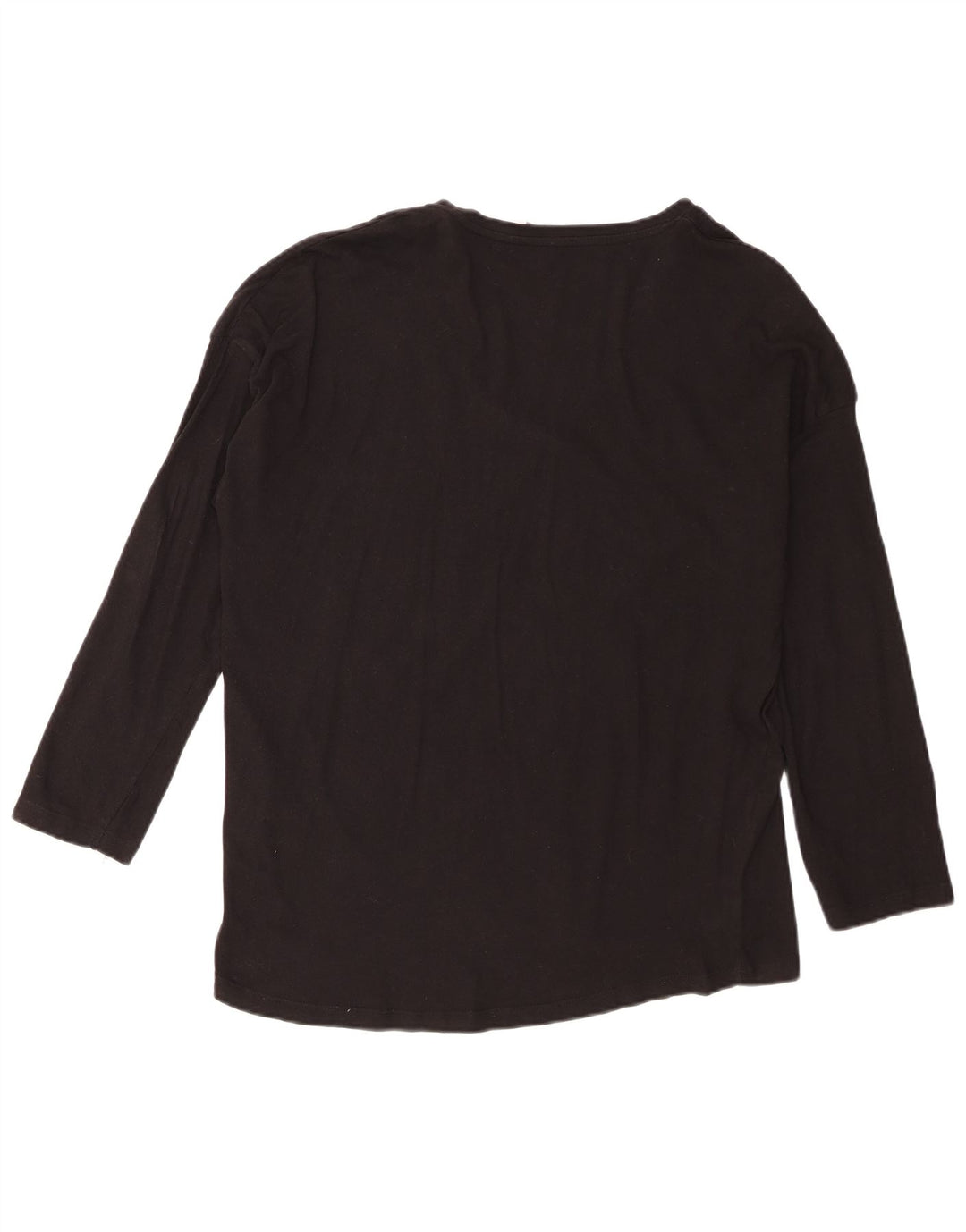 Zara Femme Trafaluc Haut Oversize Manches 3/4 UK 10 Petit Noir