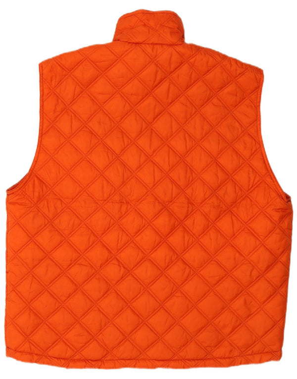 INVICTA Gilet matelassé homme UK 42 XL Orange Polyamide