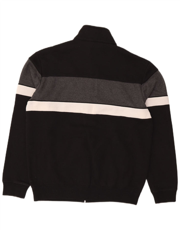Champion Veste de survêtement pour homme en coton color block Noir Taille L