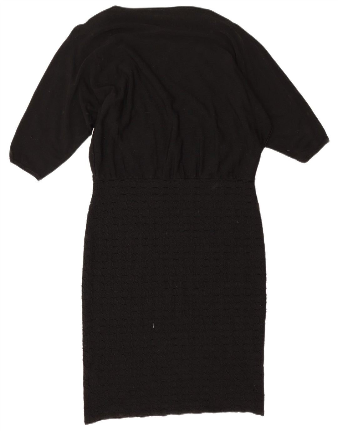 Phase Eight Robe fourreau surdimensionnée pour femme UK 16 Grande Viscose Noire