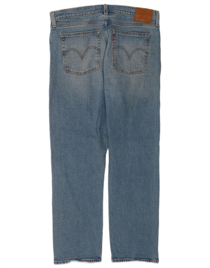 Levi's Jean Droit Wedgie Femme W31 L28 Bleu Coton