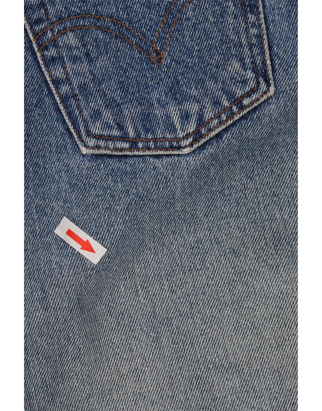 LEVI'S Jupe en Jean Femme W26 Petit Bleu Coton