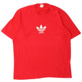 Adidas T-shirt graphique pour hommes, grand coton rouge
