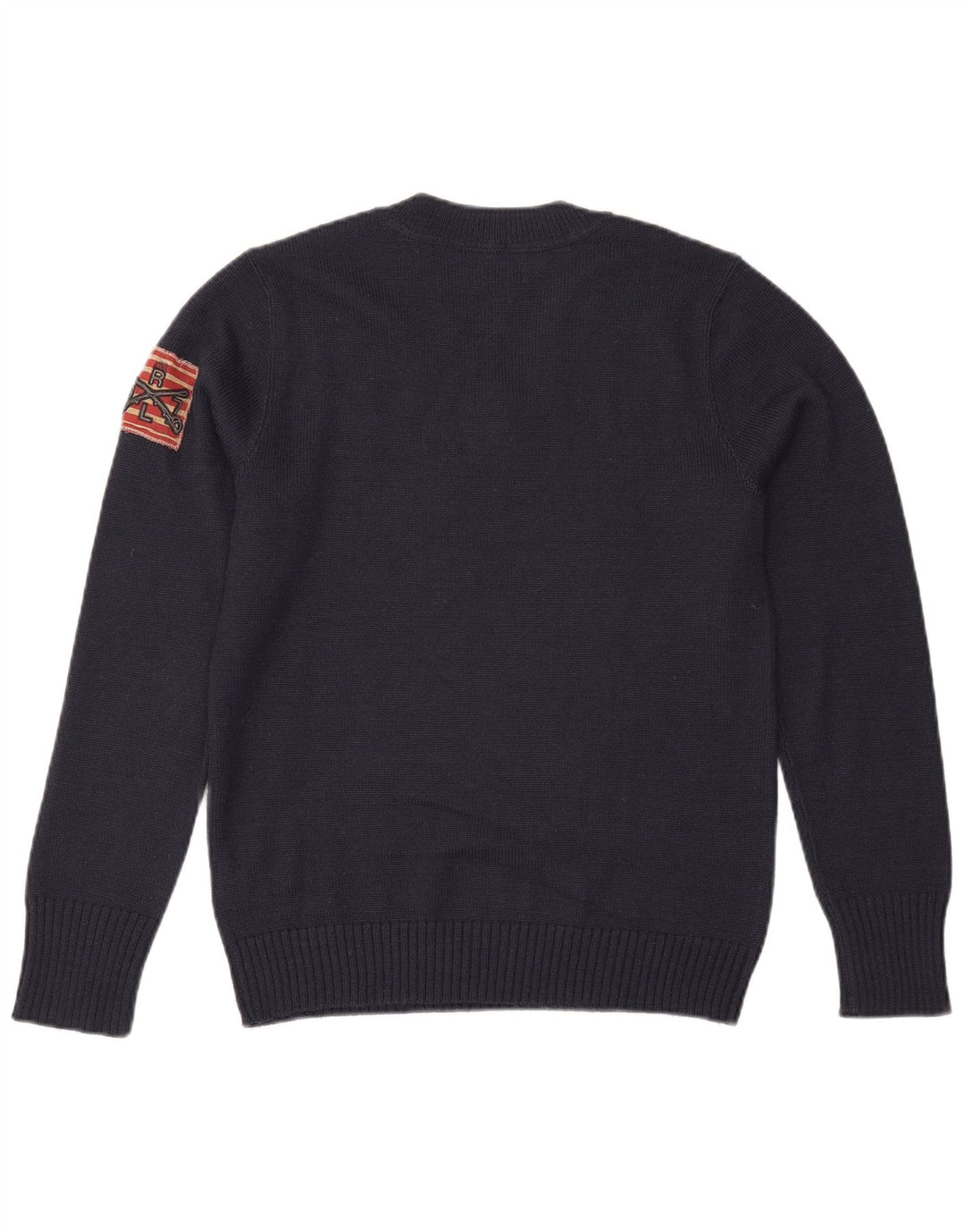 Ralph Lauren Pull col V pour homme en acrylique bleu marine moyen