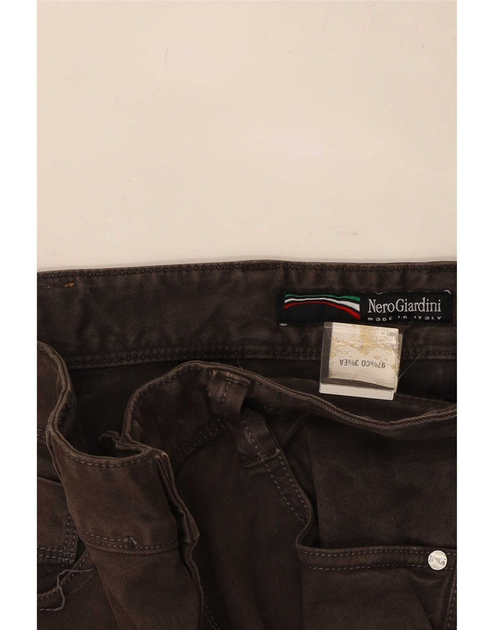 Nero Giardini Jean droit homme W34 L35 marron coton