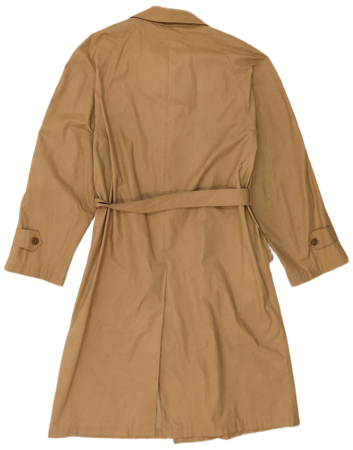Trench-Coat Vintage Homme IT 50 Grand Polyester Beige