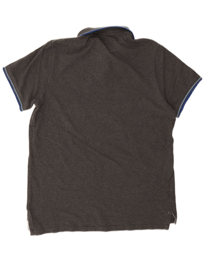 Superdry Polo Homme 2XL Gris Coton