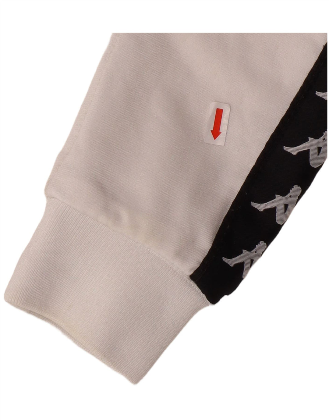 KAPPA Veste de Survêtement Graphique Fille 11-12 Ans Petit Blanc