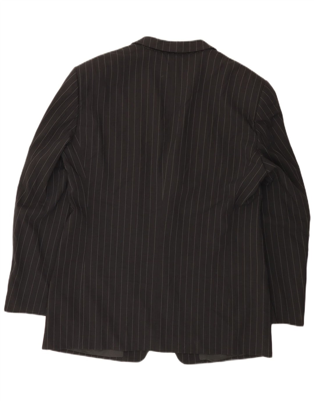 Armani Collezioni Veste blazer à 3 boutons pour homme IT 52 à fines rayures noires