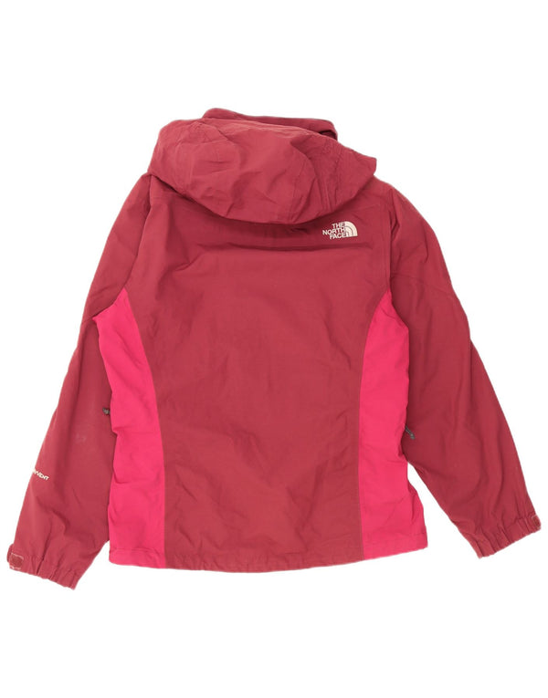 THE NORTH FACE Veste de pluie surdimensionnée pour femme UK 10 Small Bordeaux