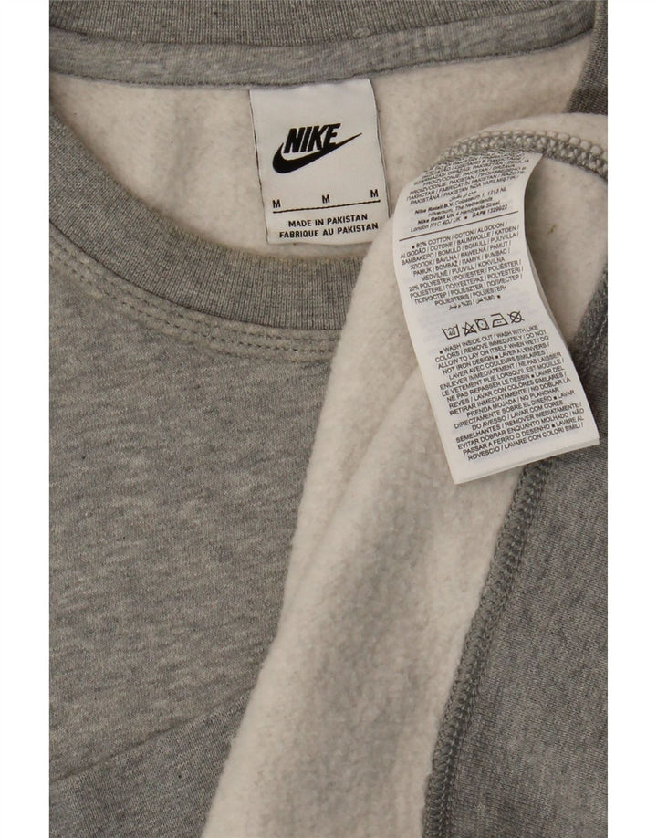 Nike Sweat-shirt en coton moucheté gris moyen pour homme