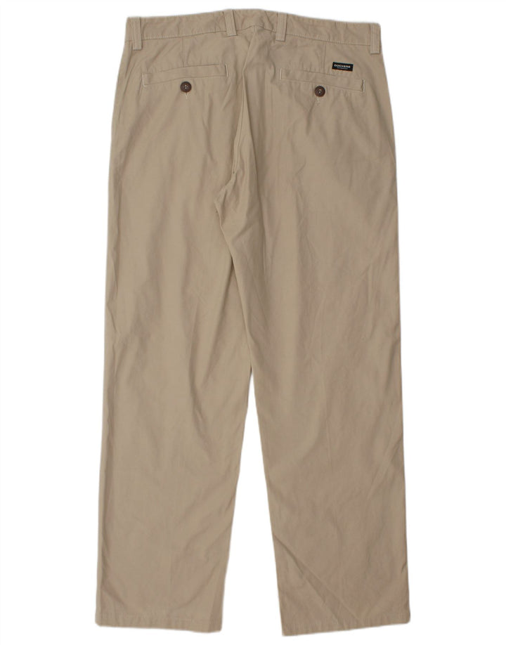 DOCKERS Pantalon Chino Slim Fit Homme W36 L30 Coton Beige