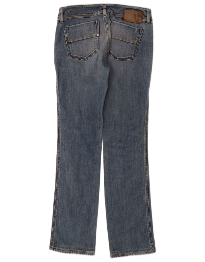 Diesel Femme Reckfly Jean Droit W27 L32 Bleu Coton