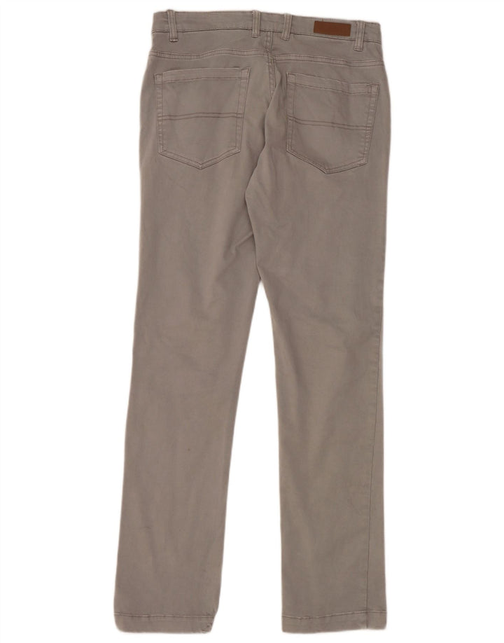 Dack's Pantalon décontracté coupe droite pour femme IT 46 Large W32 L31 Gris