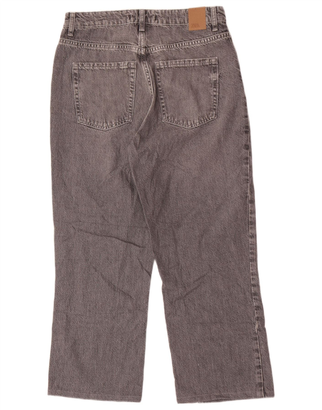 Zara Jean court pour femme EU 40 Medium W30 L25 Gris Coton