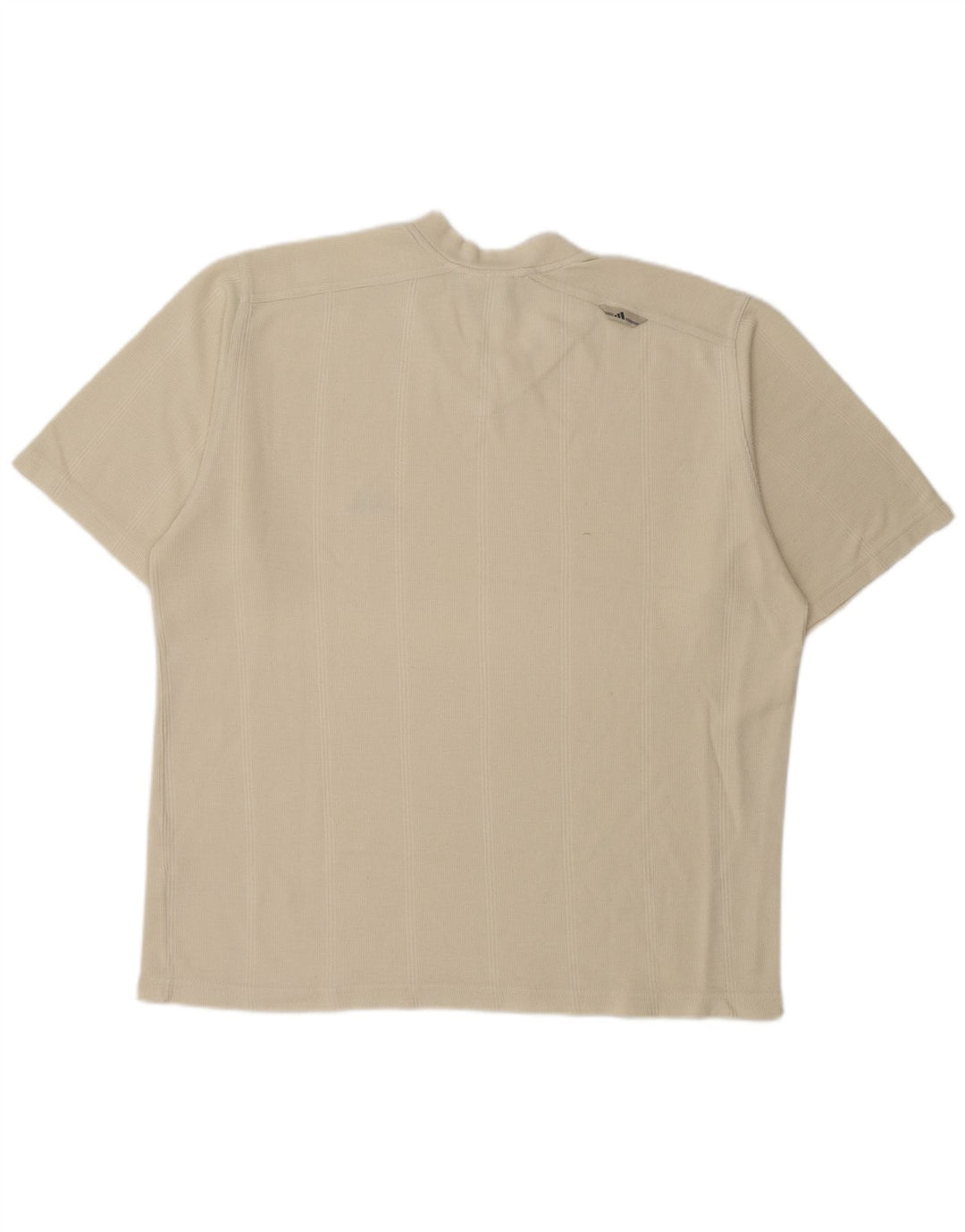 ADIDAS T-Shirt Homme UK 40/42 Coton Beige Moyen