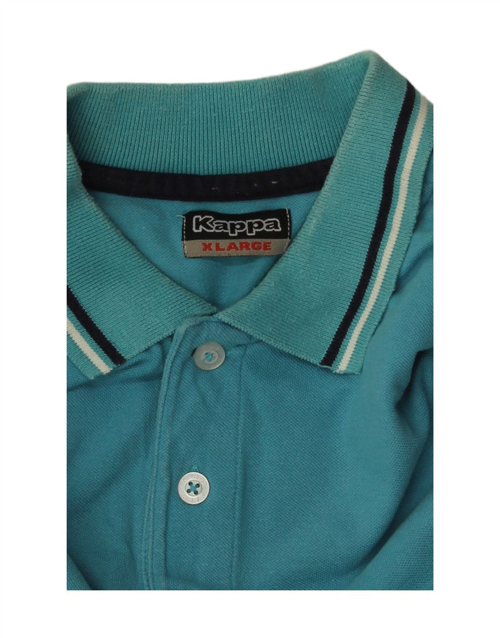 Kappa Polo Homme XL Bleu