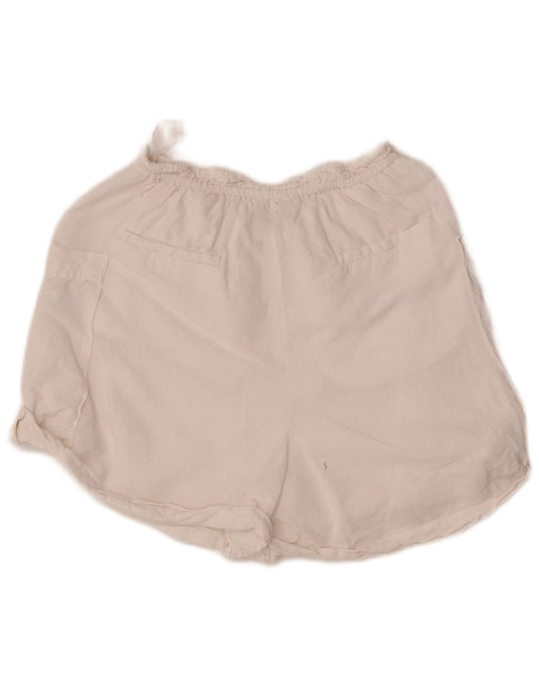 Zara Short décontracté pour femme XS W24 Lin blanc