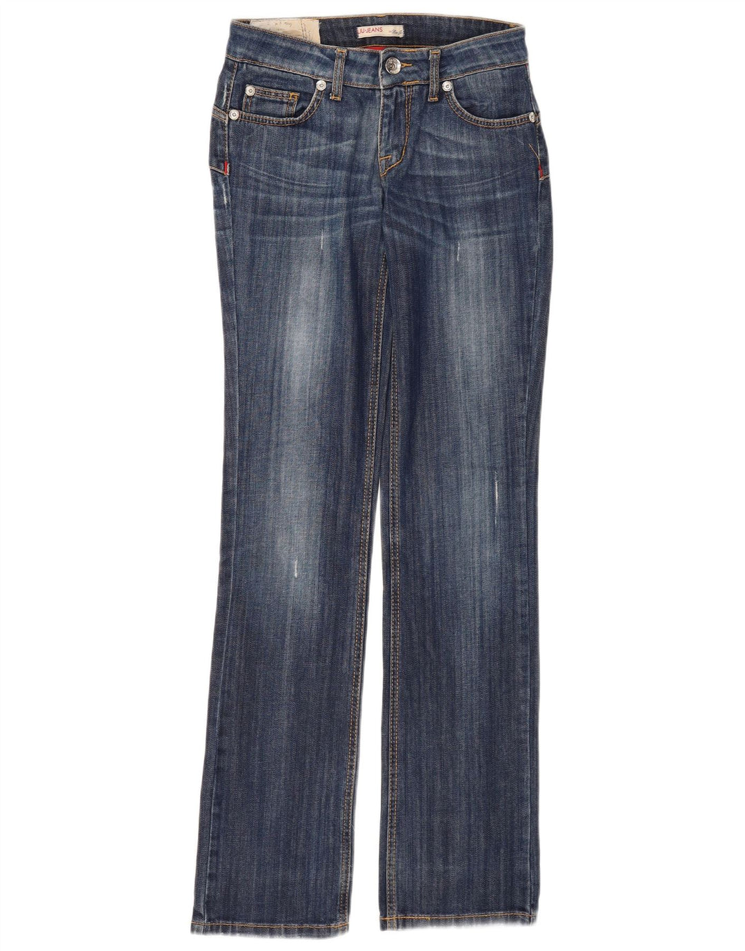 Liu Jo Jean bootcut effet vieilli pour femme W28 L34 en coton bleu