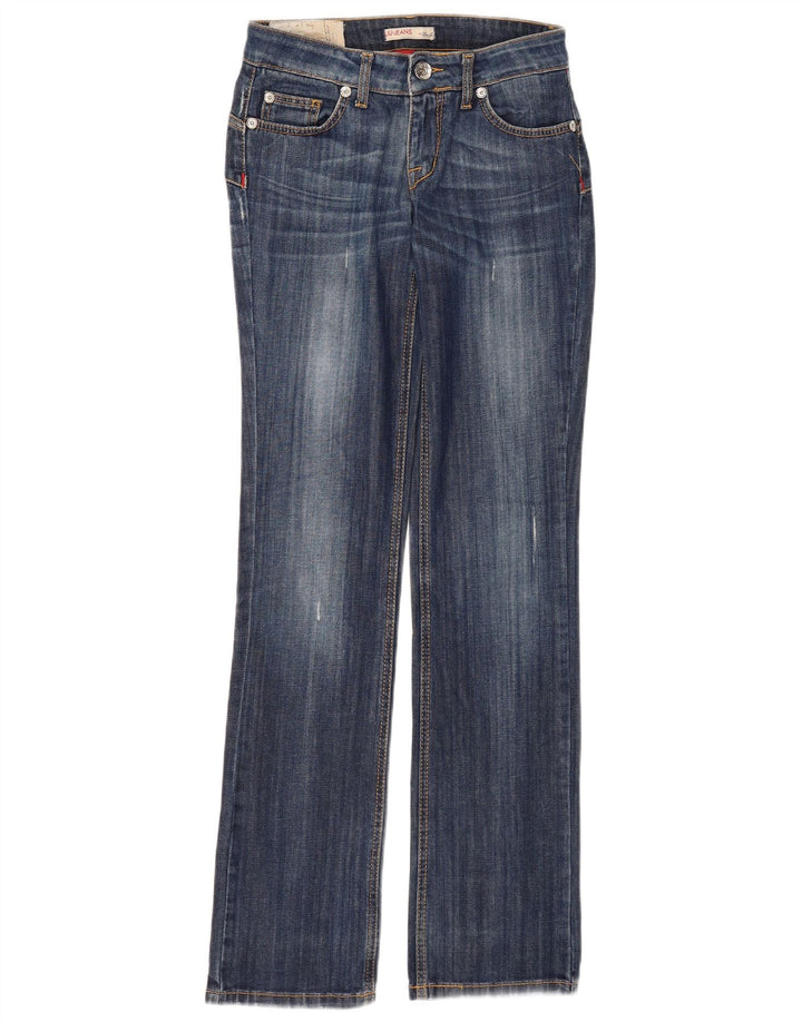 Liu Jo Jean bootcut effet vieilli pour femme W28 L34 en coton bleu