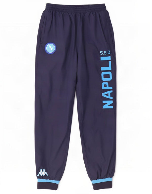 Kappa Pantalon de Survêtement Napoli Homme Bleu Marine Small Colorblock