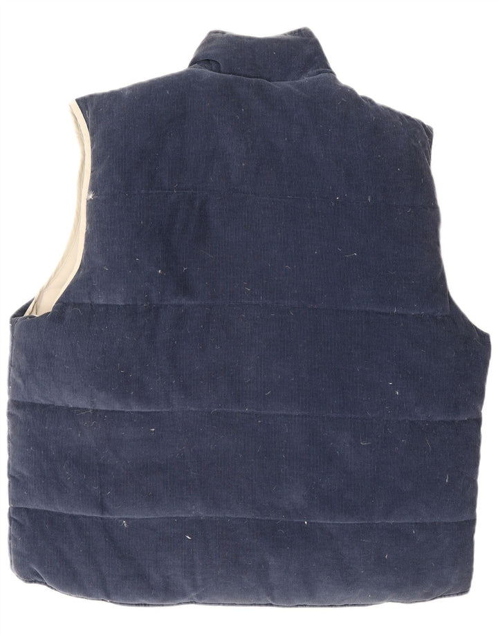 Dockers Gilet matelassé réversible pour homme UK 44 2XL Beige Polyester