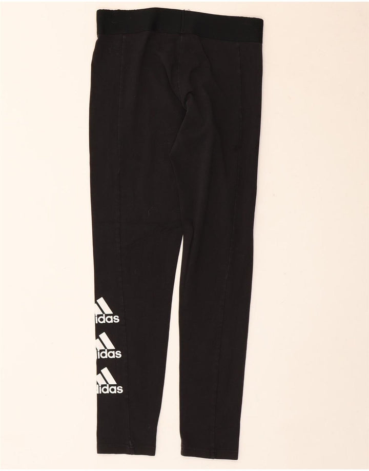 Adidas Legging graphique pour femme UK 12/14 Noir moyen